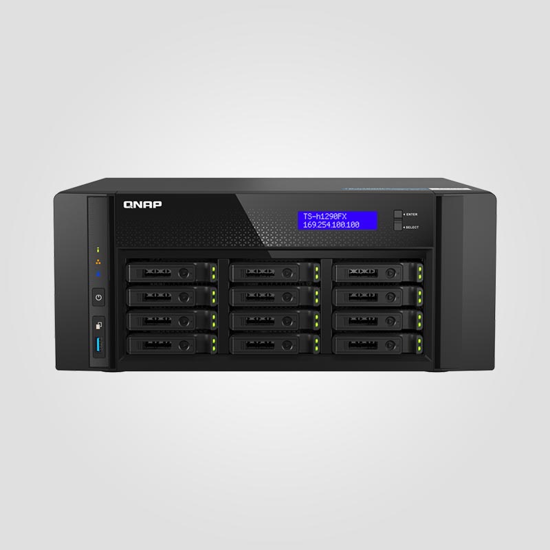 ذخیره ساز کیونپ مدل QNAP TS-h1886XU-RP R2-D1622-32GB